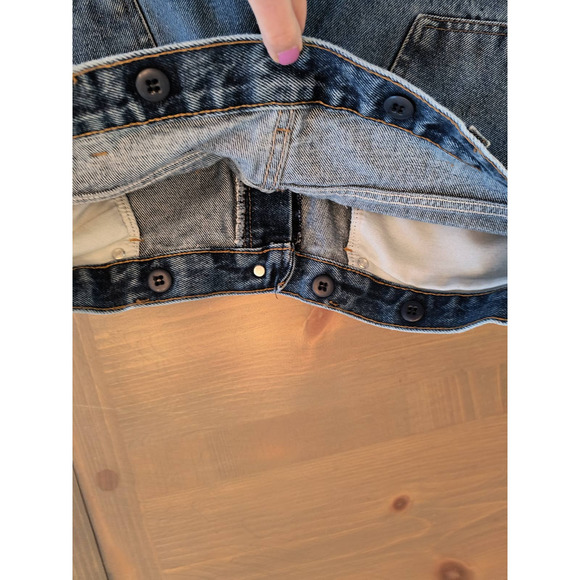 Gander Mountain Jeans Men's 36 x 33 Straight Leg Suspender button Denim - Picture 4 of 15